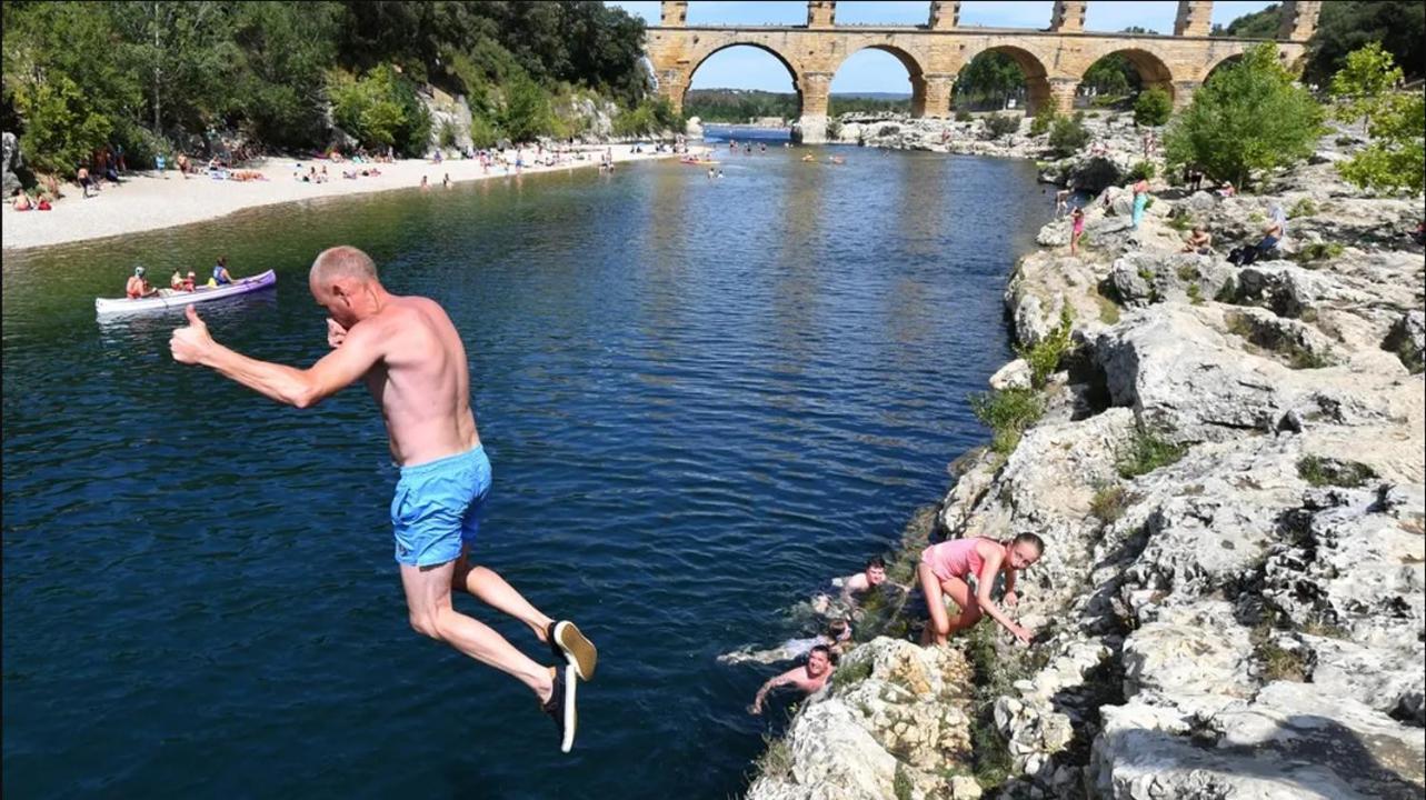 Tente Safari Au Pont Du Gard Vers Pont du Gard Zewnętrze zdjęcie